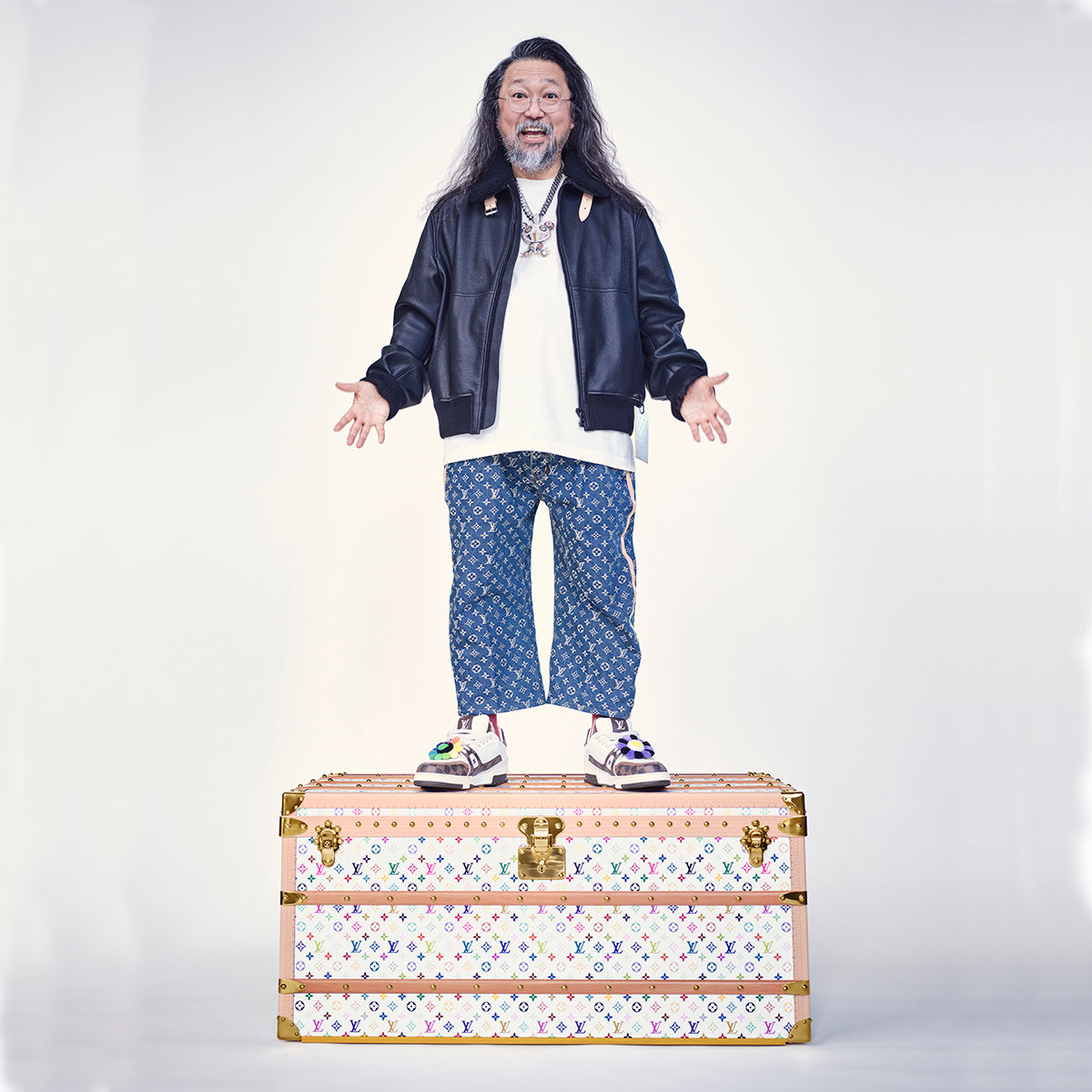 Louis Vuitton × Murakami Re-edition embraces Y2K chic