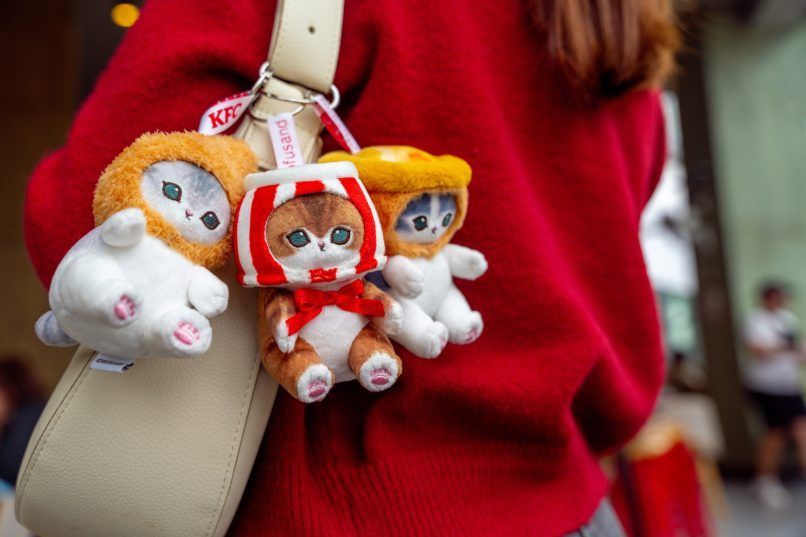 Mofusand and KFC Singapore will introduce plush toys in January