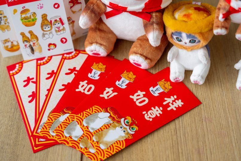 Mofusand and KFC Singapore will introduce plush toys in January