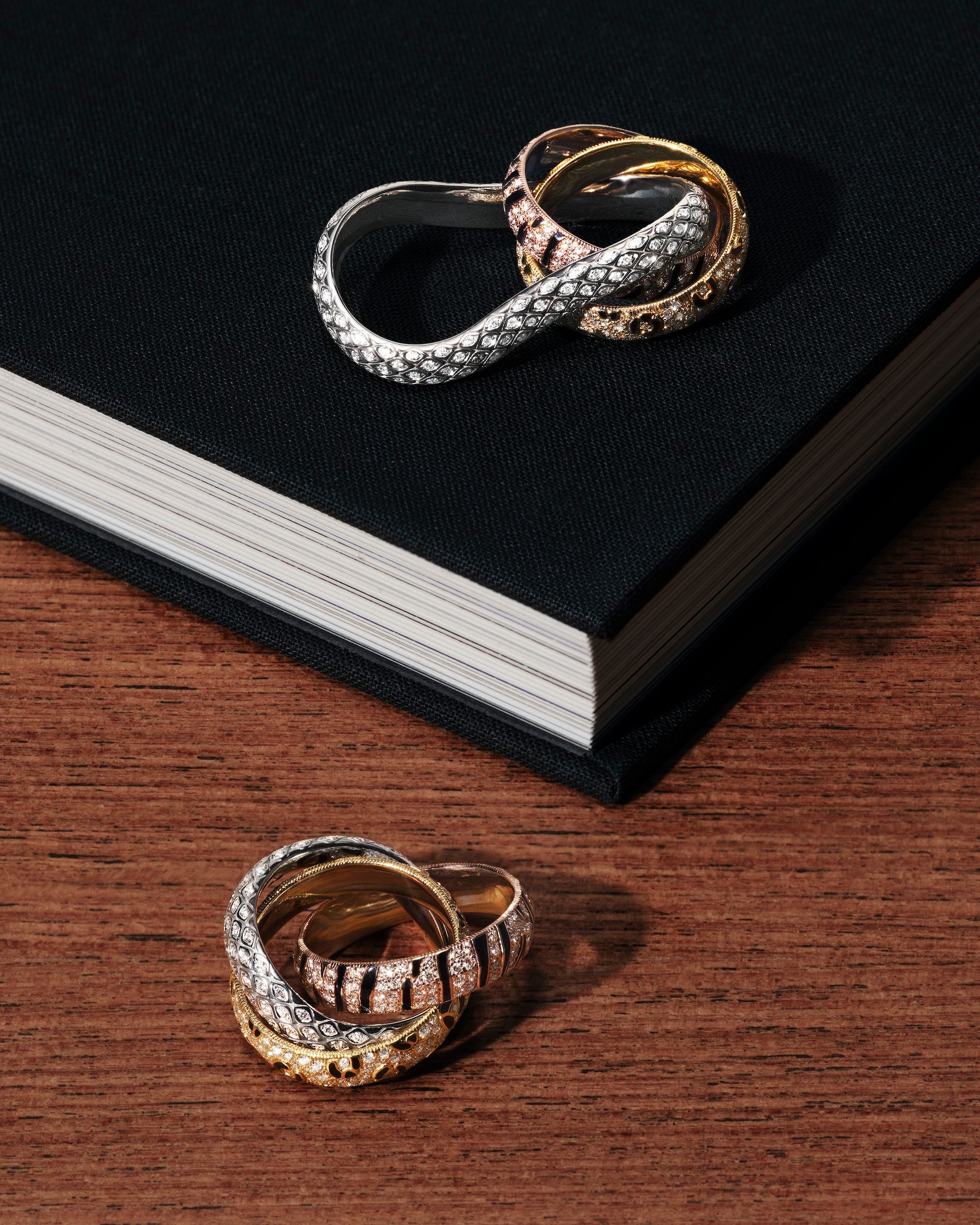 非売品★Cartier★トリニティモチーフ★小皿 3個セット Cartier カルティエ 非売品 小皿 ミニトレイ 3点セット