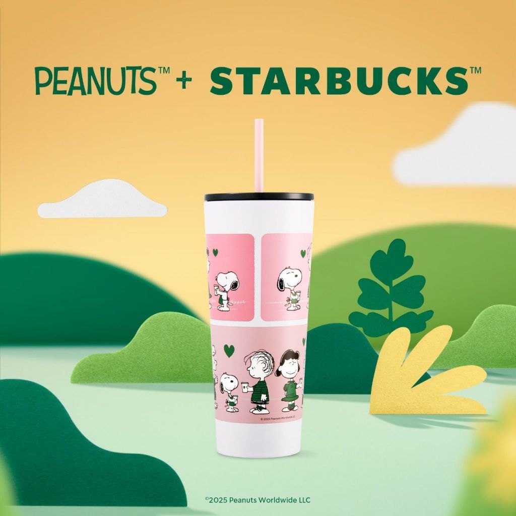 Starbucks x Peanuts 2025 collab details – PrestigeOnline Singapore