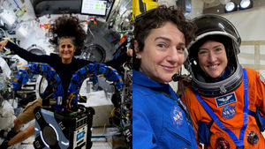 Which celebrities have been to outer space?