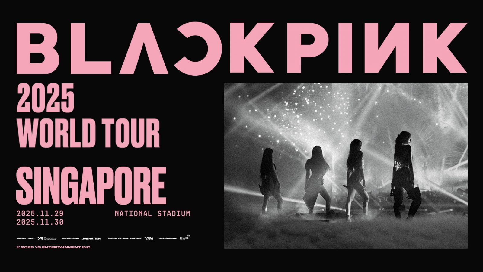 Blackpink Deadline World Tour 2025 in Singapore
