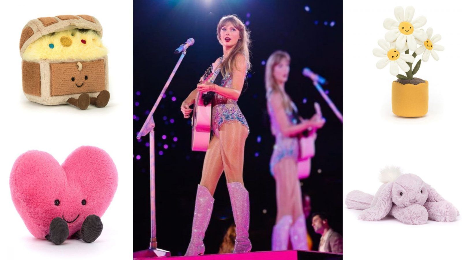 Jellycat plushies Swifties will love: The perfect plushie for every era