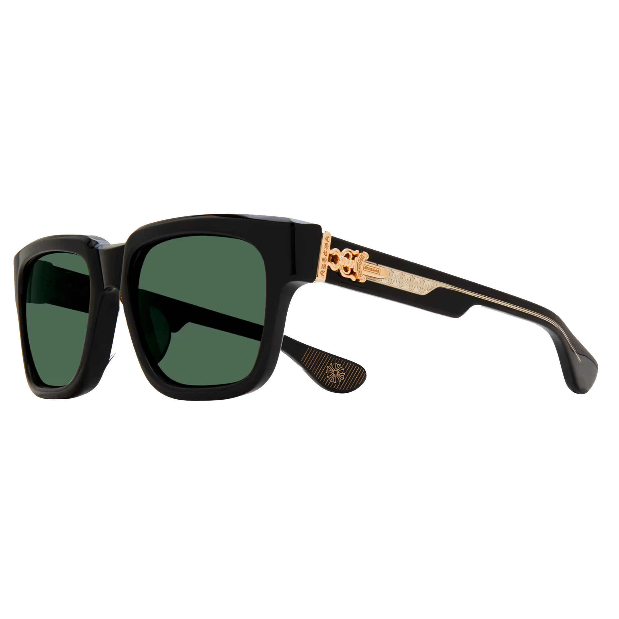 Puyi Optical drops exclusive 22K Gold Chrome Hearts eyewear