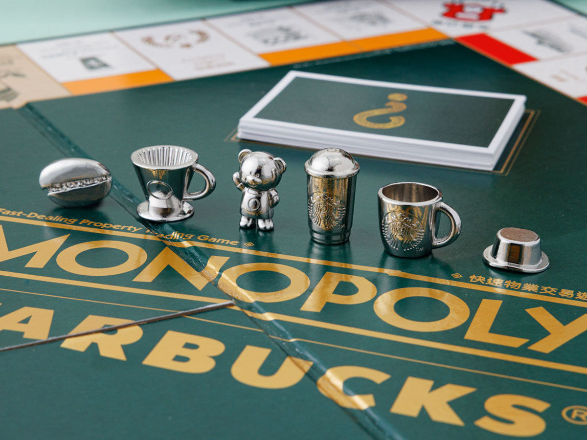 Details of the first-ever Starbucks x MONOPOLY set