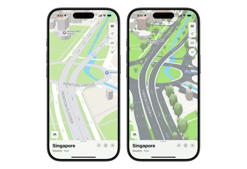 Apple Maps ‘Detailed City Experience’ launches in Singapore ...