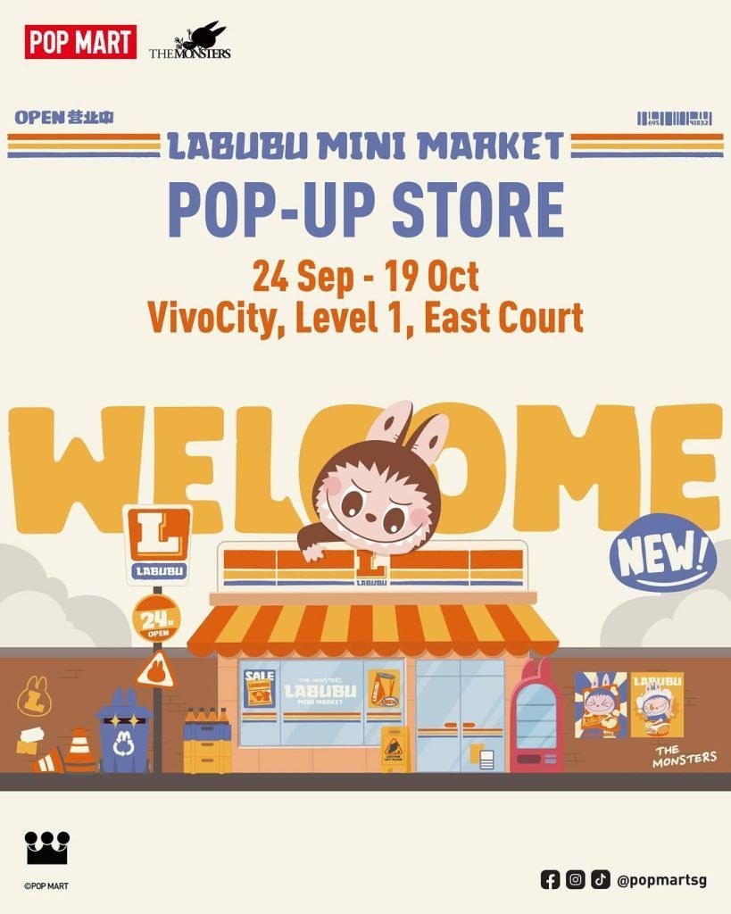 その他 POP MART THE MONSTERS LABUBU MINI MARKET Collect exclusive merch at The Monsters Labubu Mini Market in