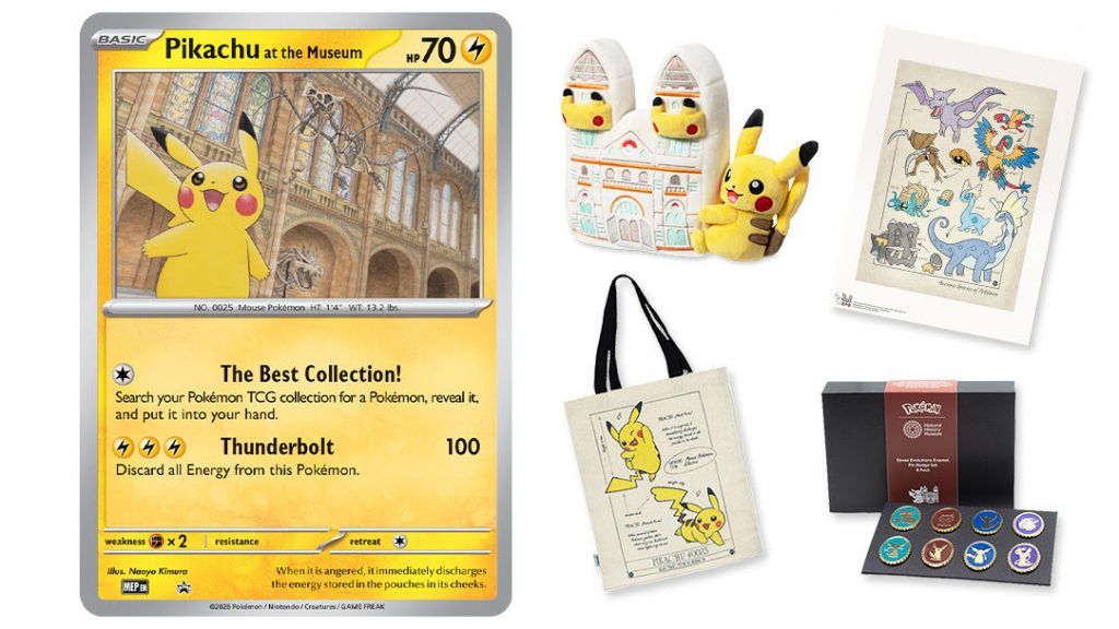 【最安値】Pikachu at the Museum 7枚セット The Natural History Museum Pikachu Promo has dropped