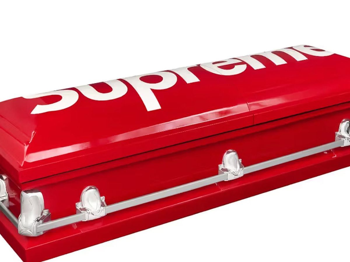 Supreme is really dropping a casket for SS26 — PrestigeOnline