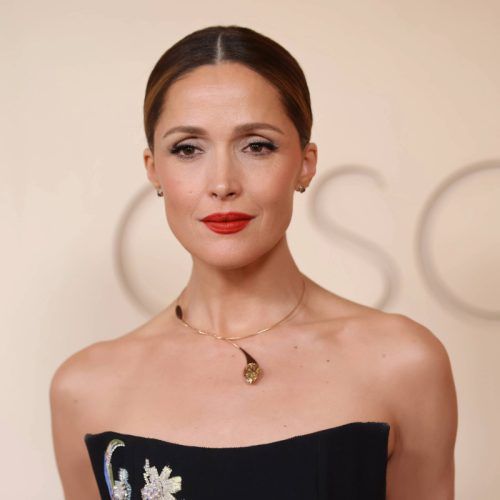 A closer look at the Taffin jewels worn by Rose Byrne at the Oscars