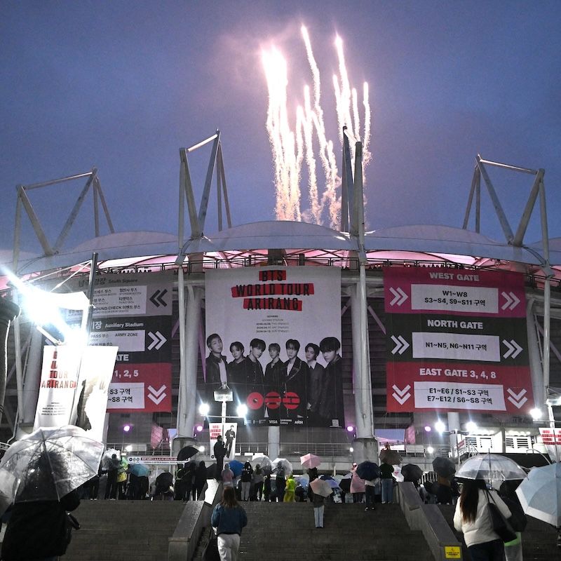 BTS kickstart world tour with spectacular South Korea show