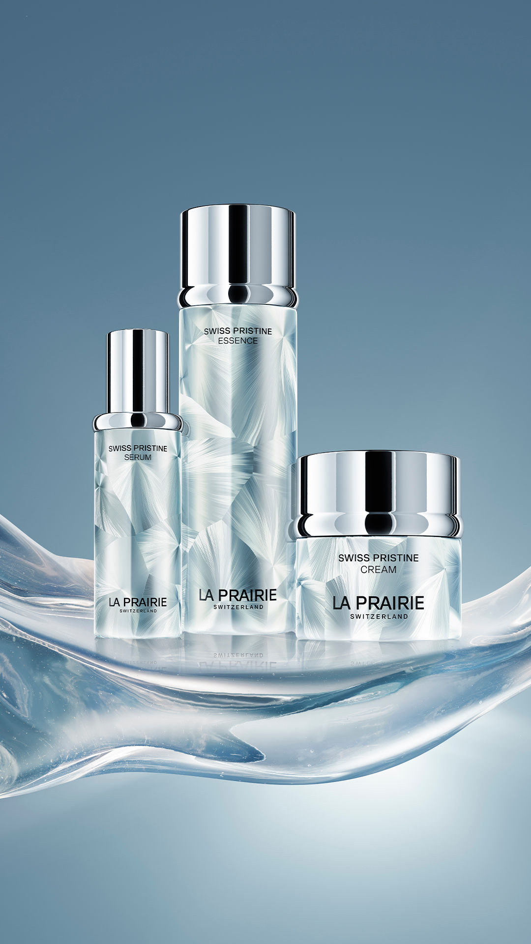 La Prairie Swiss Pristine Introduces Swiss Glacial Minerals and