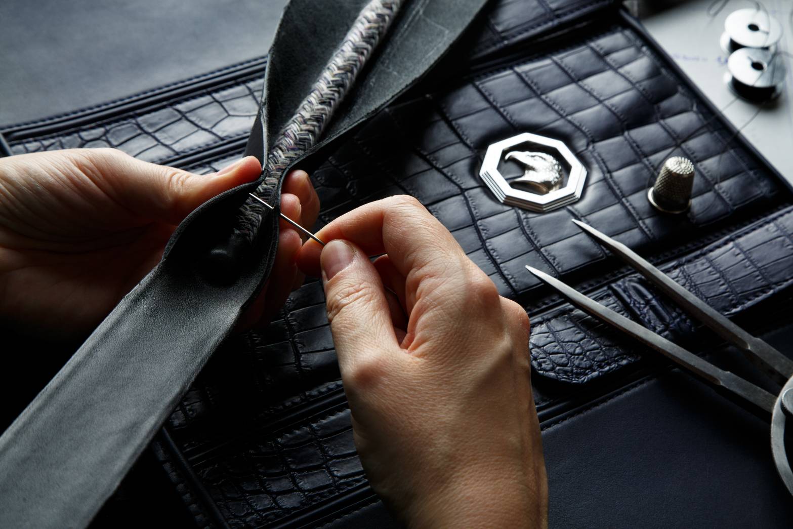 Cravate De Luxe Stefano Ricci 100% Soie Plissée - Made In Italy - Neuf Sans étiquette