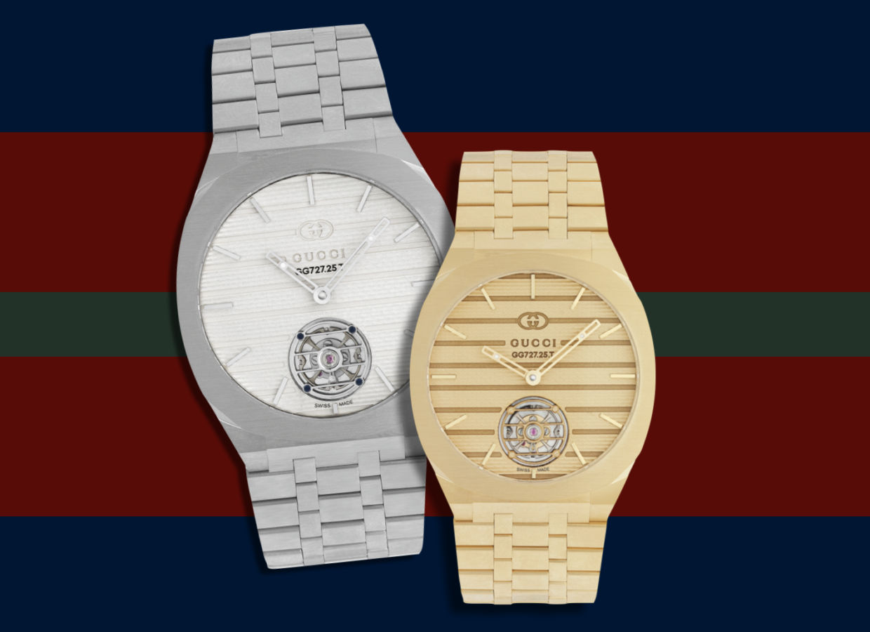 GUCCI創立百年之際 推出高級腕錶寫下品牌全新里程碑