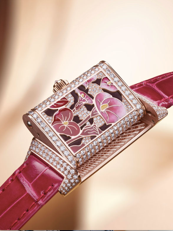 腕間花語,積家Reverso One Precious Flowers