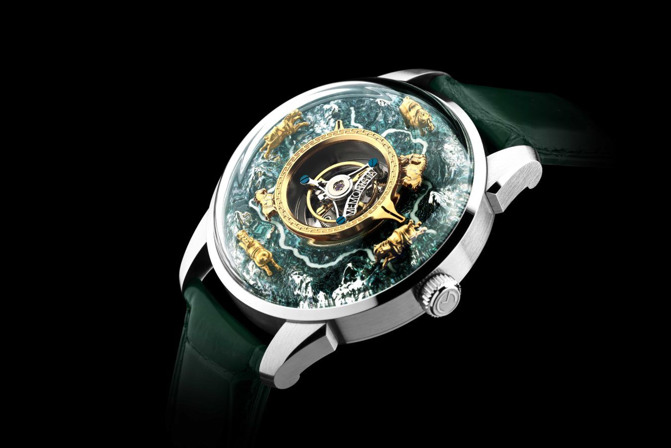 歷史文化、壯麗山河盡收腕間：萬希泉首枚中央陀飛輪腕錶——盛唐六駿陀飛輪腕錶