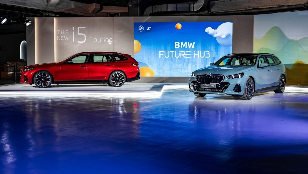 當代豪華旅行車傳奇BMW 5系列Touring電能化,全新BMW i5 Touring純電豪華旅行車魅力登場