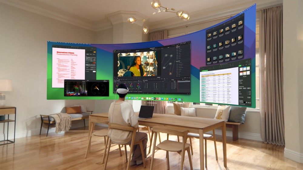 短短幾個月,Apple Vision 就有了更新。Image:Apple