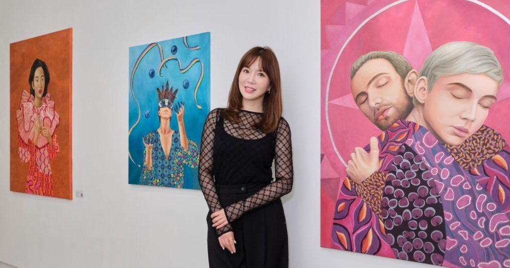 「生命的奇幻旅程」綺麗而詼諧──阮于恬個人畫展