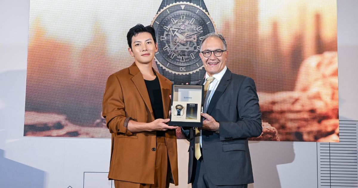 Rado 全球品牌大使池昌旭驚喜來台!台北 101 留簽名、推出全球獨賣 101 限量腕錶!