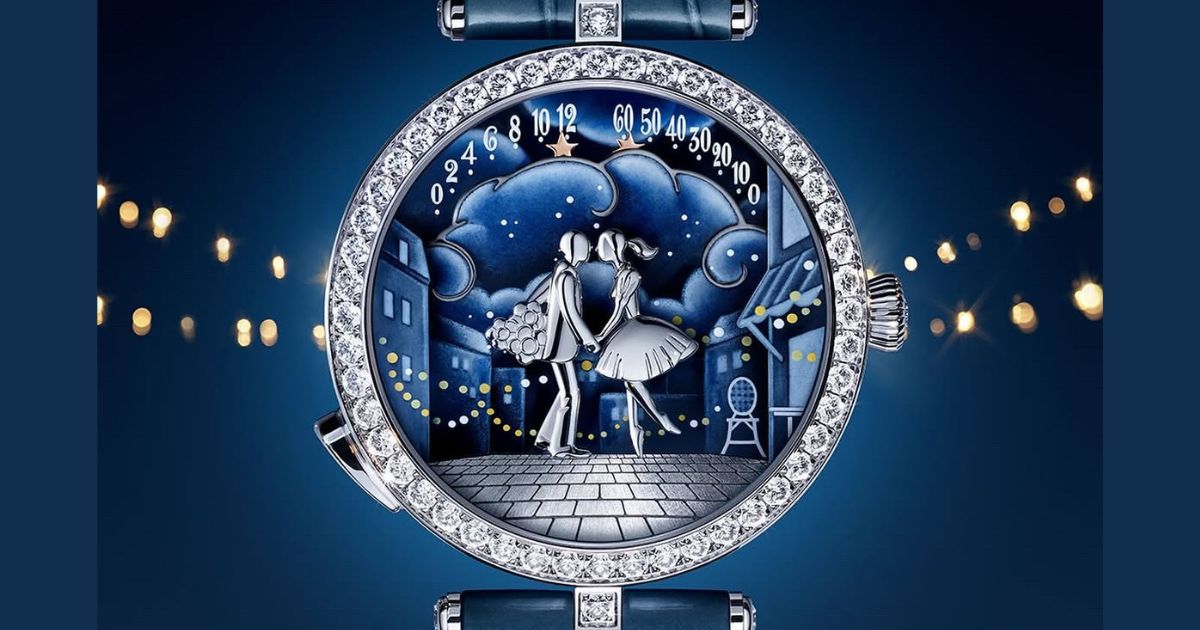 2025 W&W】梵克雅寶Poetic Complications系列腕錶巴黎戀人換場景相聚