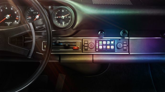 Porsche’s New Smart Radio can be Fitted into Vintage & Classic Cars