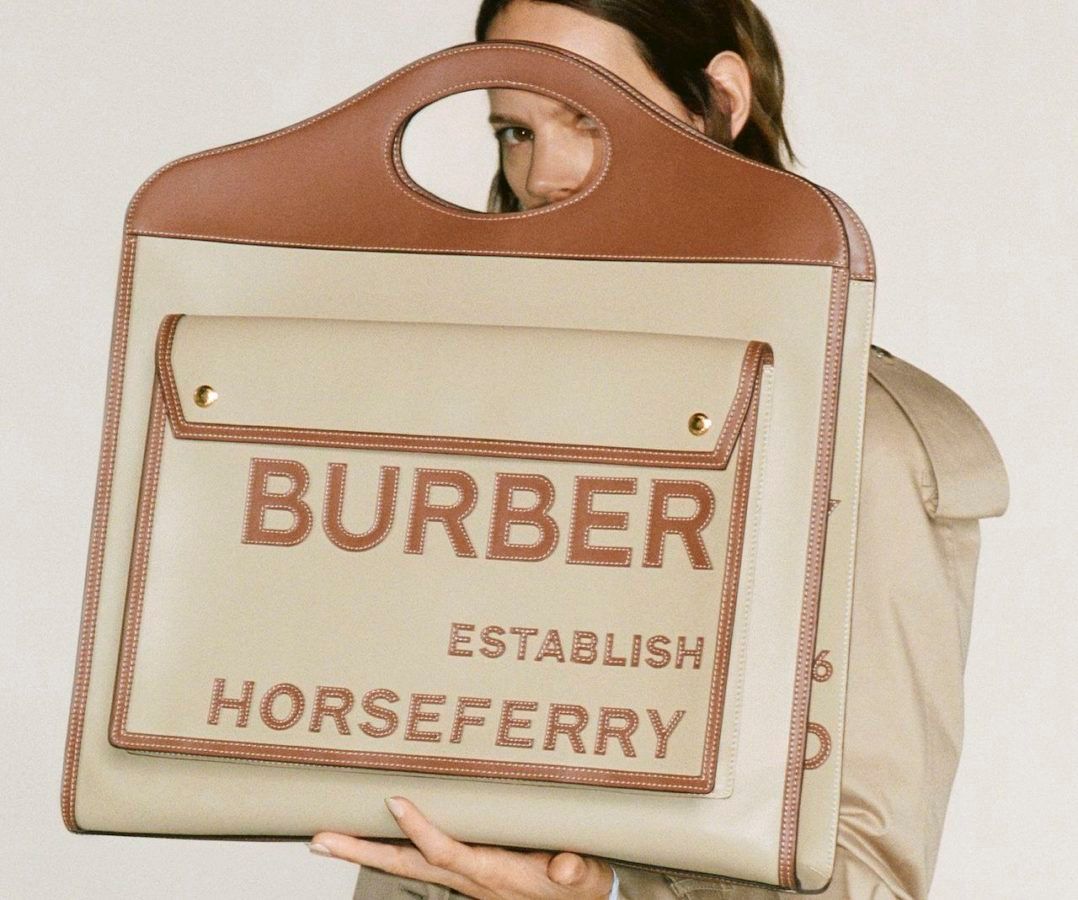The Burberry Pocket Bag is Inspired by a Soft Luggage from the Archives