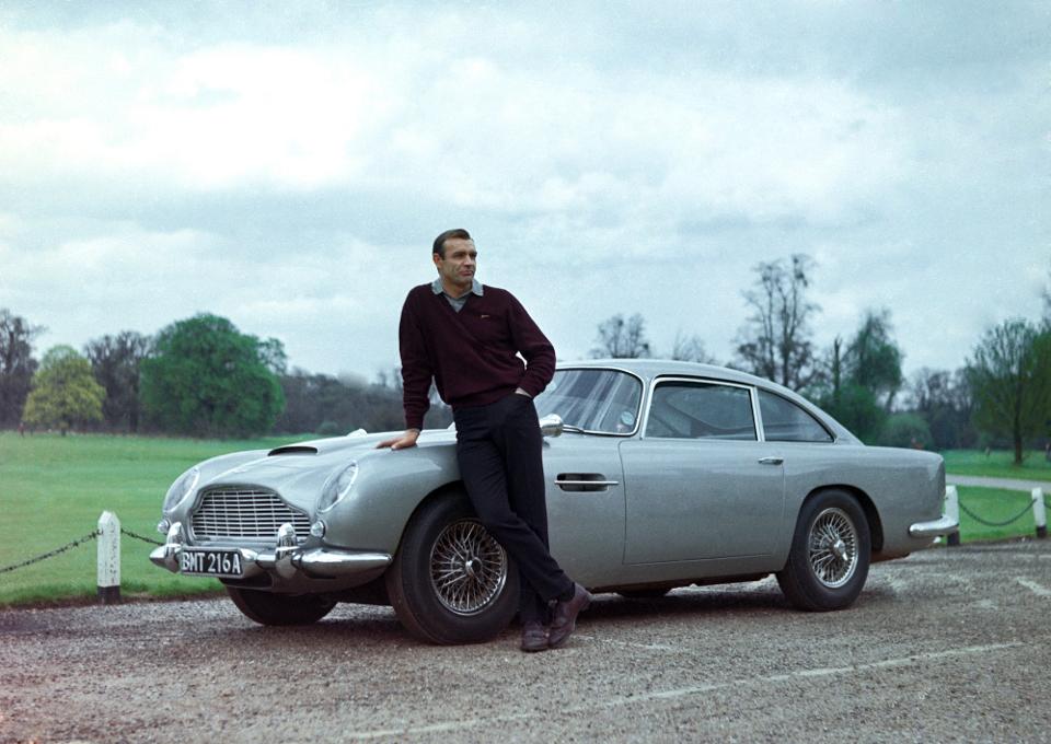 The iconic Aston Martin DB5 from James Bond’s Goldfinger is back