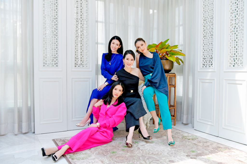 Successful Vivier Ladies & Their Heirs: Meet Narawadee Srikarnchana and her Three Daughters