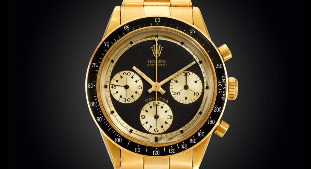 A Rolex Daytona sets a record as the most expensive watch ever sold in an online auction