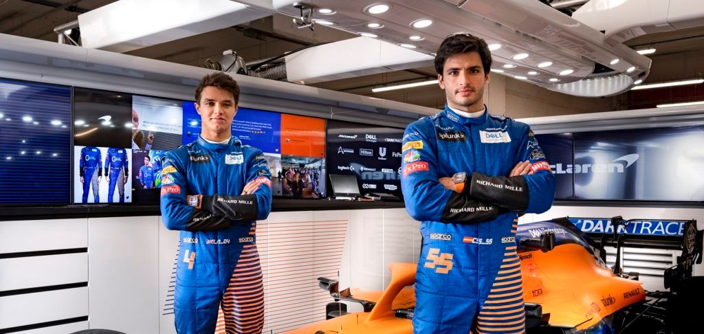 F1 Drivers Carlos Sainz and Lando Norris on Lewis Hamilton’s Record, Covid-19, and Richard Mille