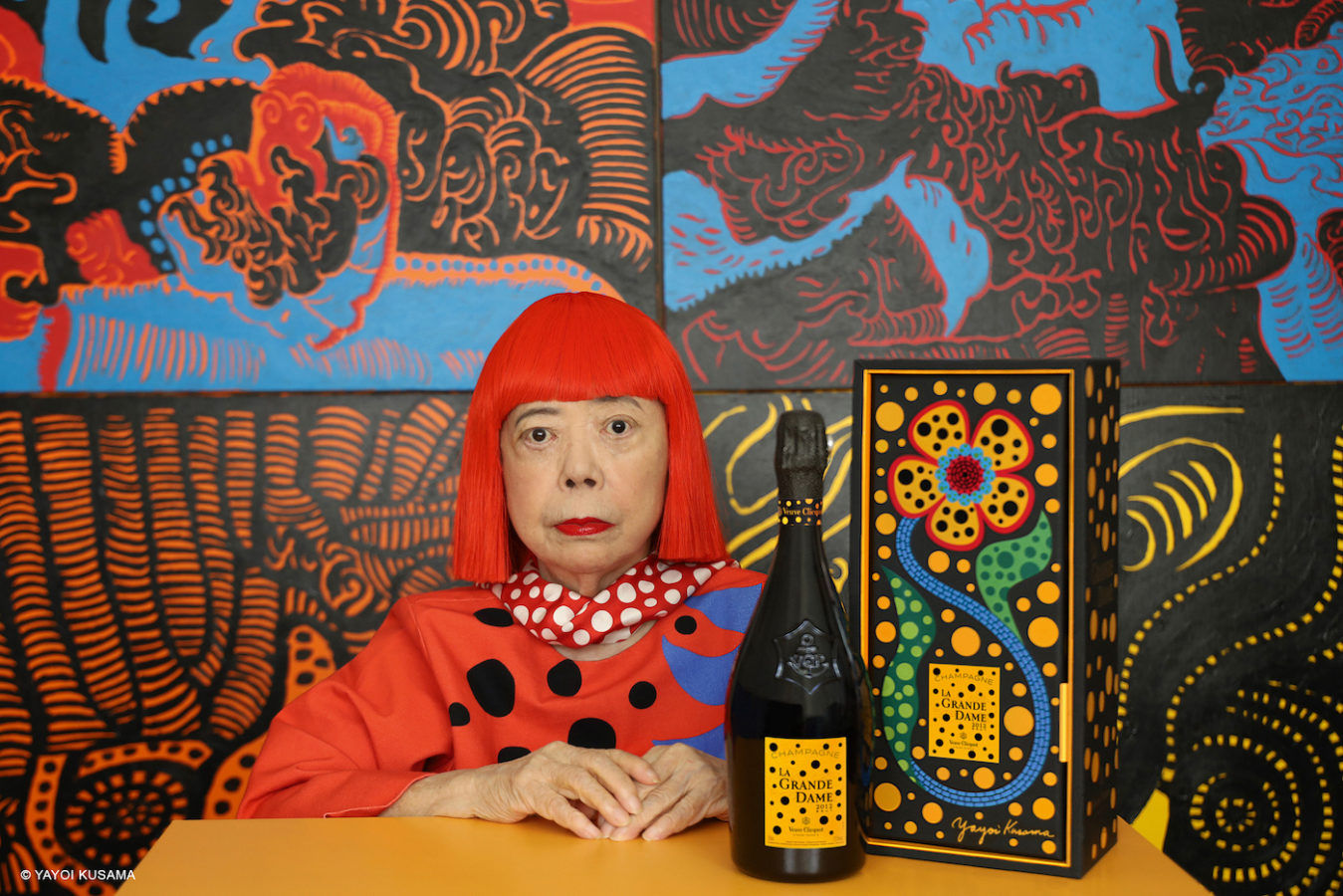 Veuve Clicquot collaborates with Yayoi Kusama to Spread a Message of Hope and Optimism