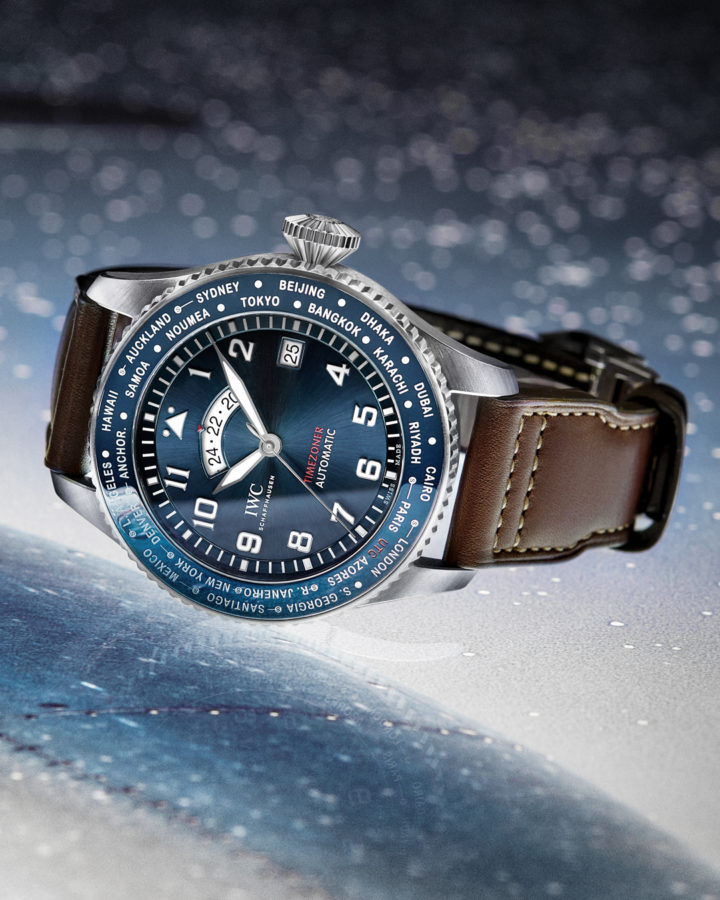 The First IWC Pilot s Watch in Le Petit Prince to Add a Timezoner