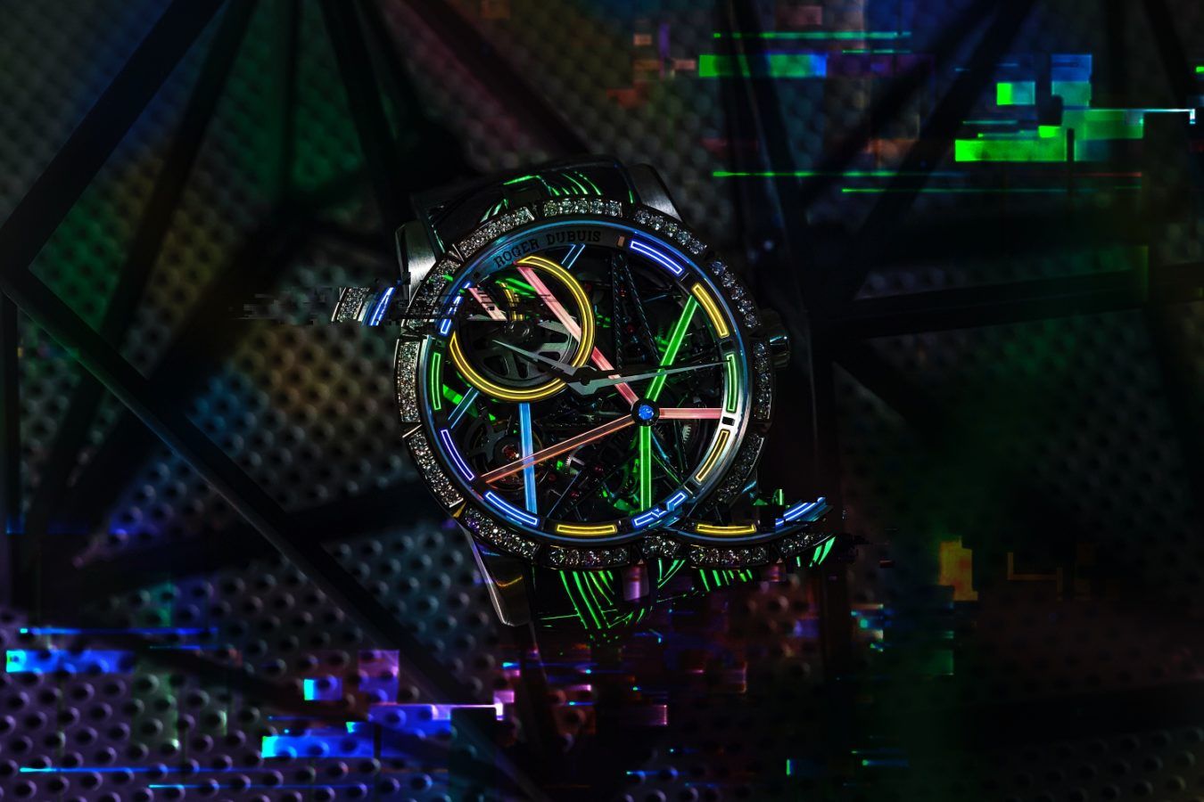 Neon Sign maker Wu Chi Kai Inspires Roger Dubuis Latest Neon