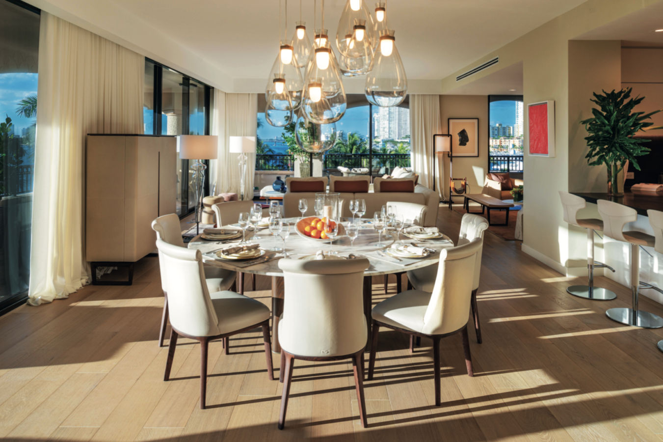 Palazzo Della Luna is a Bespoke Luxury Residence on Fisher Island