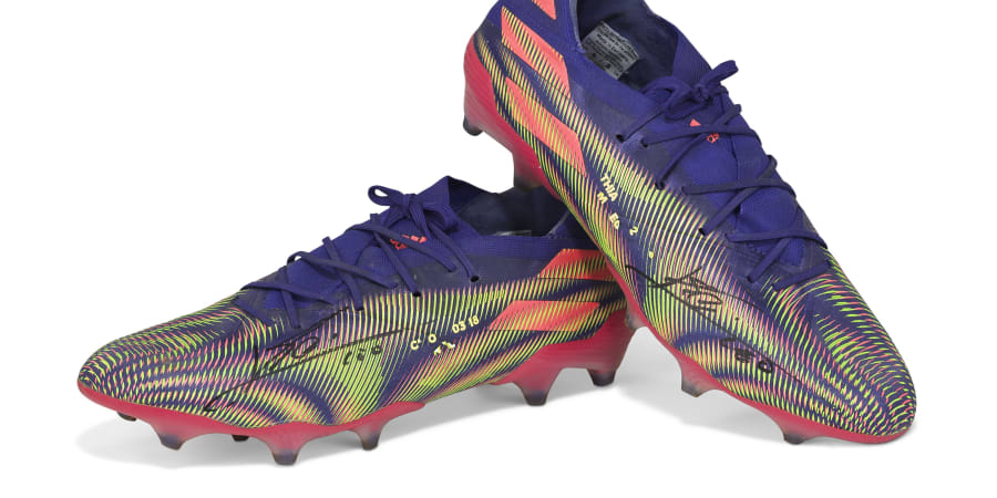 The Boots that Lionel Messi Wore for His 644th Goal for FC Barcelona Will Be Auctioned