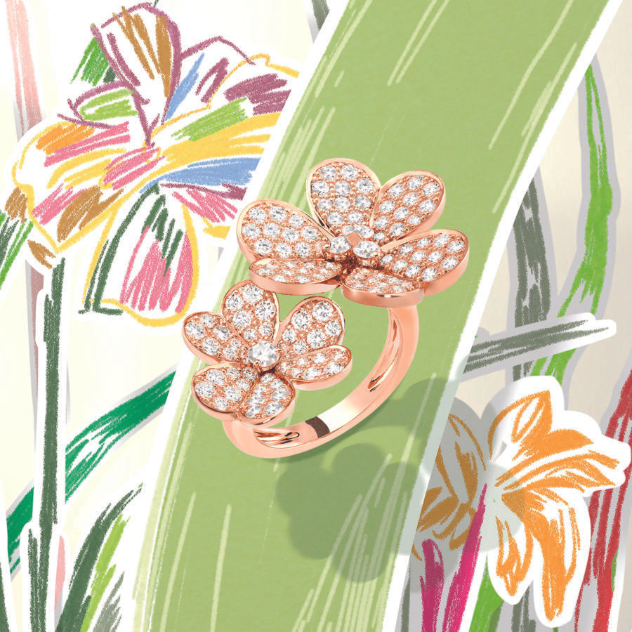 Frivole Collection by Van Cleef & Arpels Brings the Flower of Lights into Full Bloom