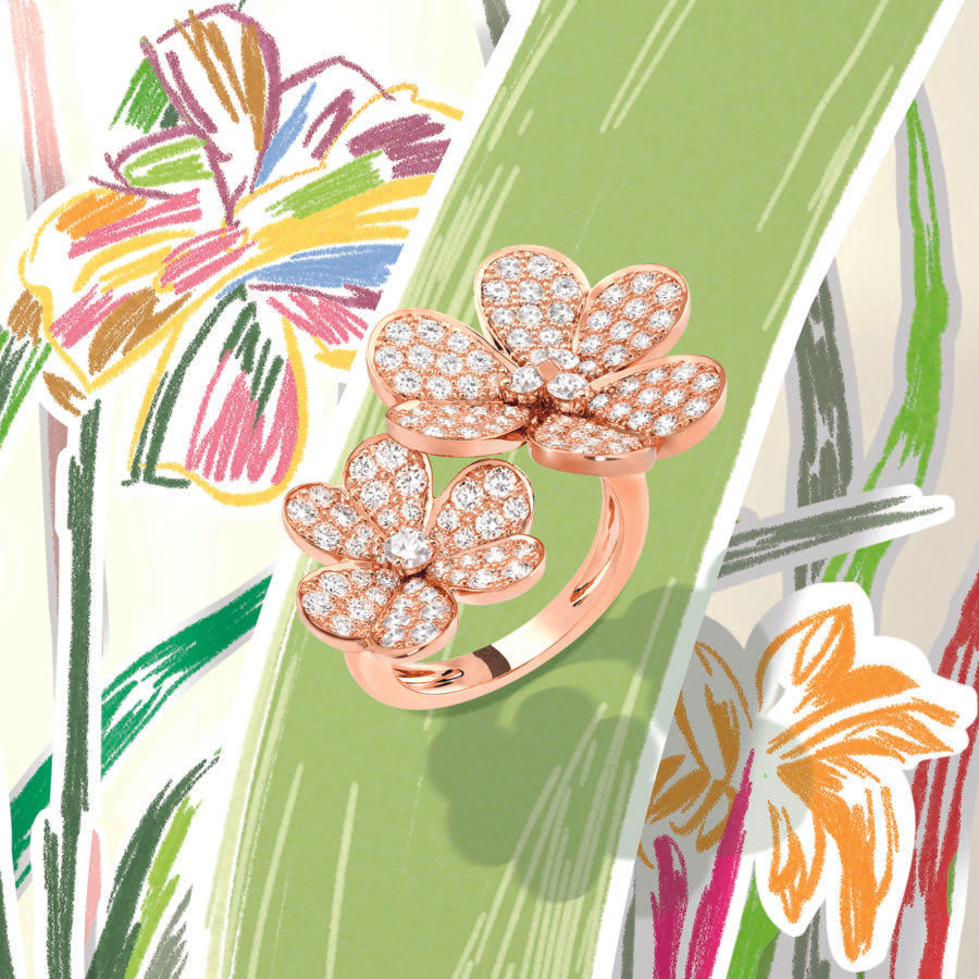 Frivole by Van Cleef & Arpels Brings the Flower of Lights into Full Bloom