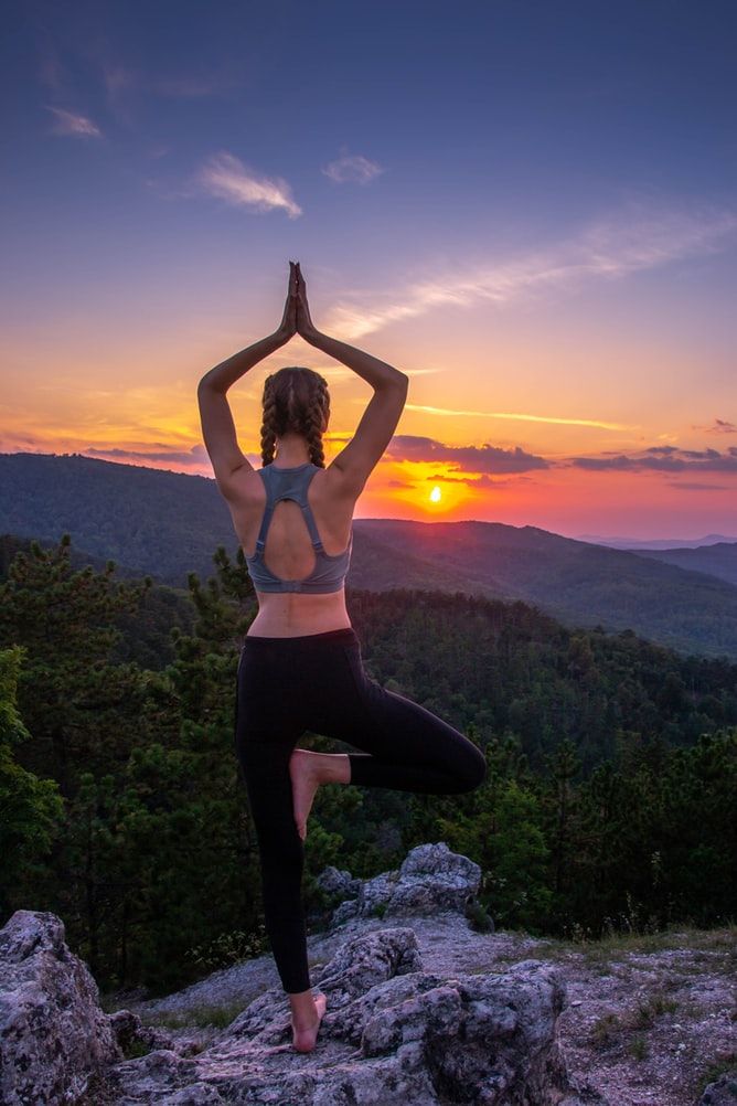tree yoga pose