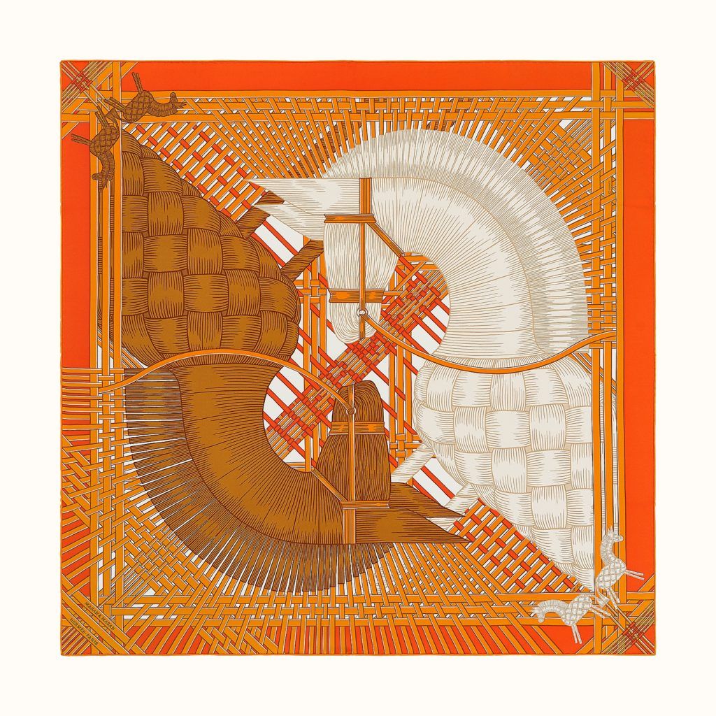 You Can Now Buy Thai Illustrator Terawat Teankaprasith’s Design on an Hermès Scarf