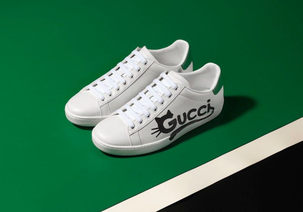 Gucci unveils a new vegan material called Demetra for three new sneakers