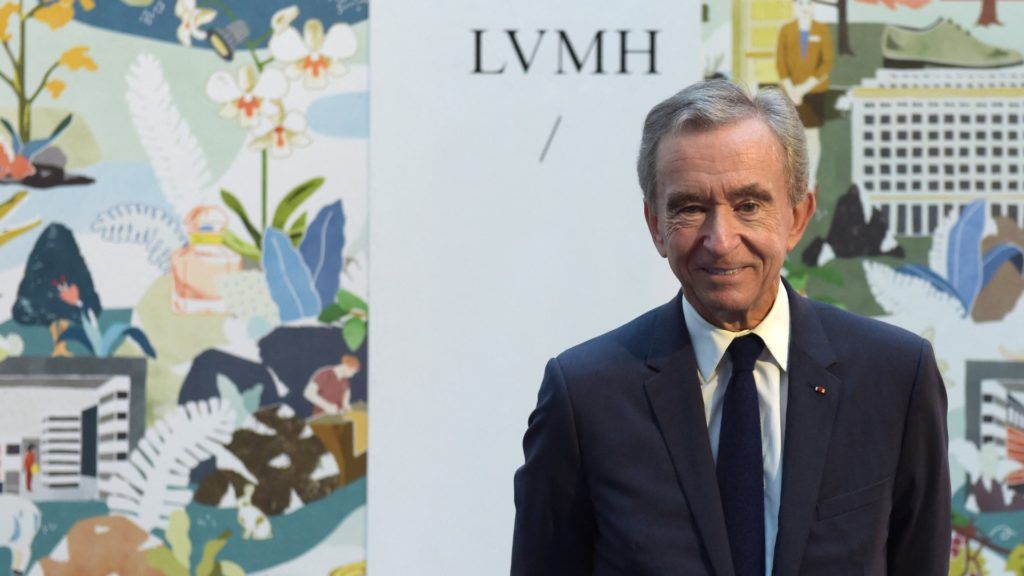 Billionaire Bernard Arnault Has Spent €215 Million Buying Dip in