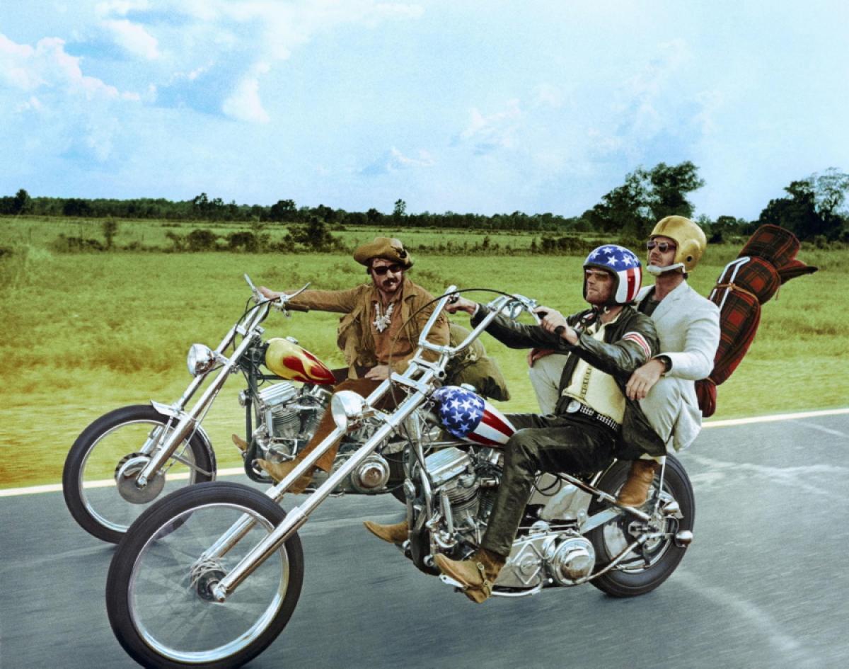 Easy Rider Captain America chopper