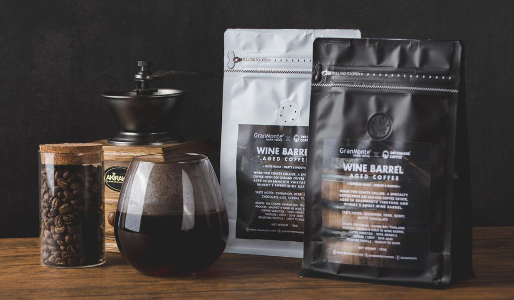 GranMonte Partners with Doi Chaang to Make Wine Barrel Aged Coffee