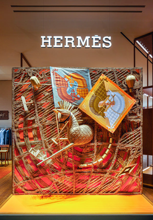Check Out the New Hermès Window Display by Terawat Teankaprasith