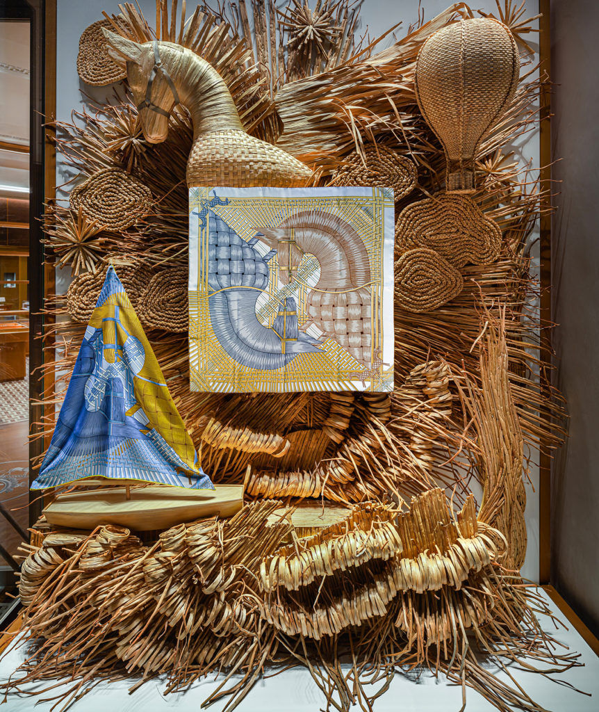Check Out the New Hermès Window Display by Terawat Teankaprasith