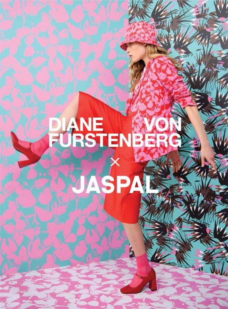 Jaspal and Diane von Fürstenberg Team up for a Colourful Collection