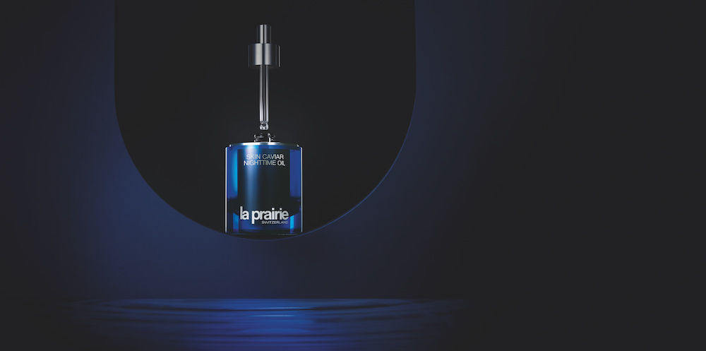 La Prairie unlocks the elusive strength of the caviar-derived retinol in the new luxurious Skin Caviar Nighttime Oil