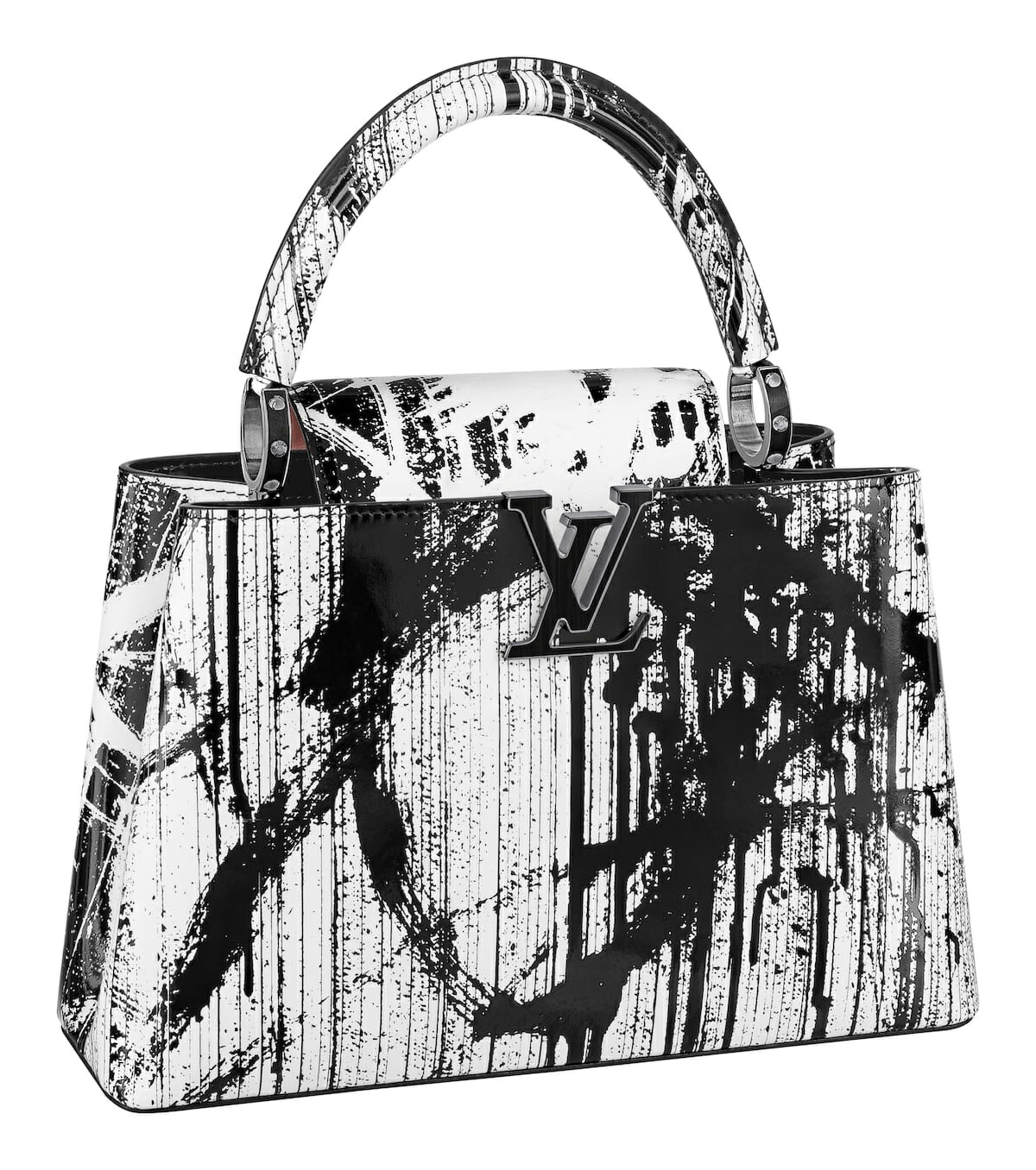 Louis Vuitton x Gregor Hildebrandt Artycapucines Capucines MM - Black  Handle Bags, Handbags - LOU772345